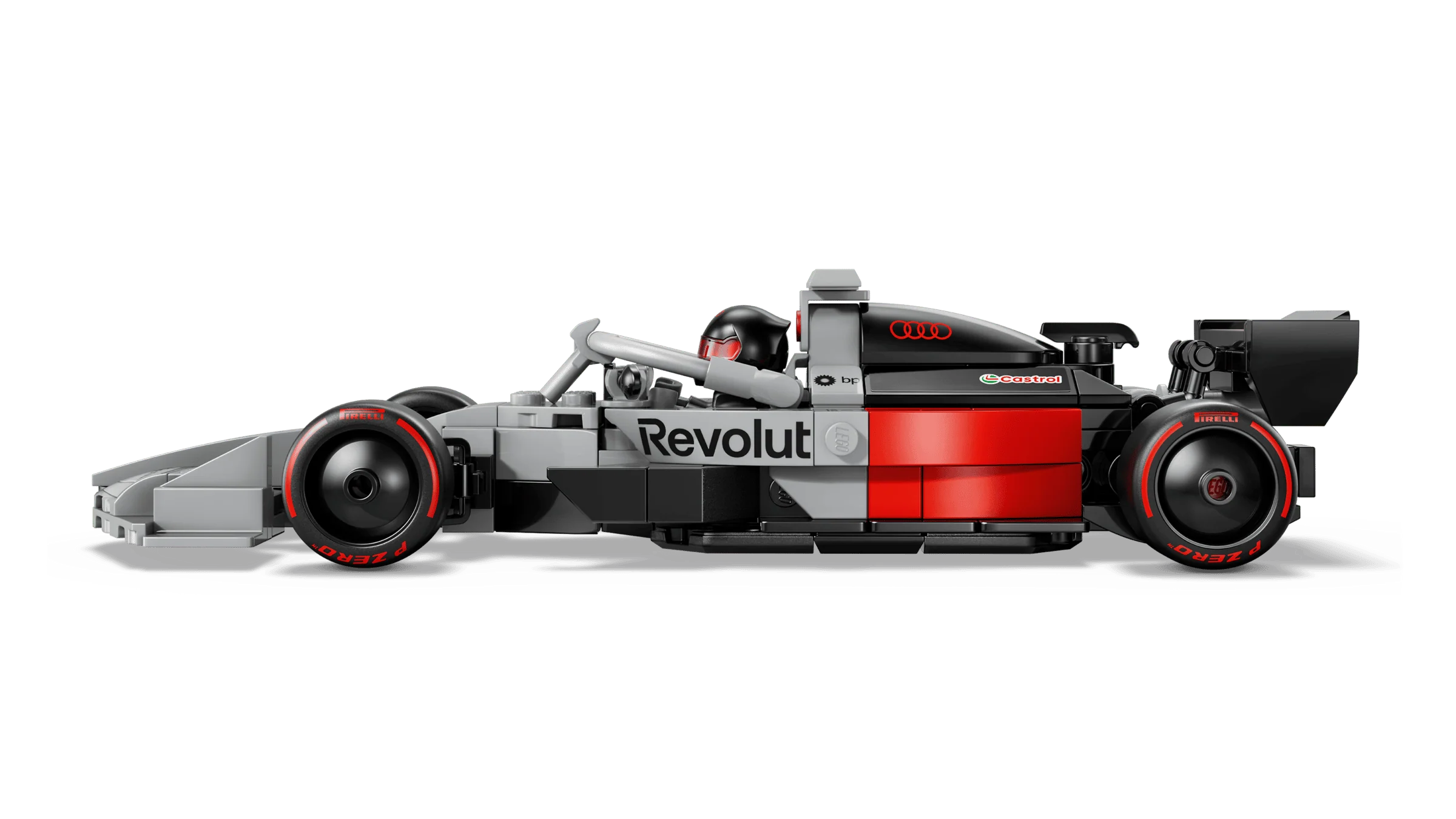 LEGO 77259 Speed Champions Audi Revolut F1 Team R26 ‑kilpa-auto - Image 2