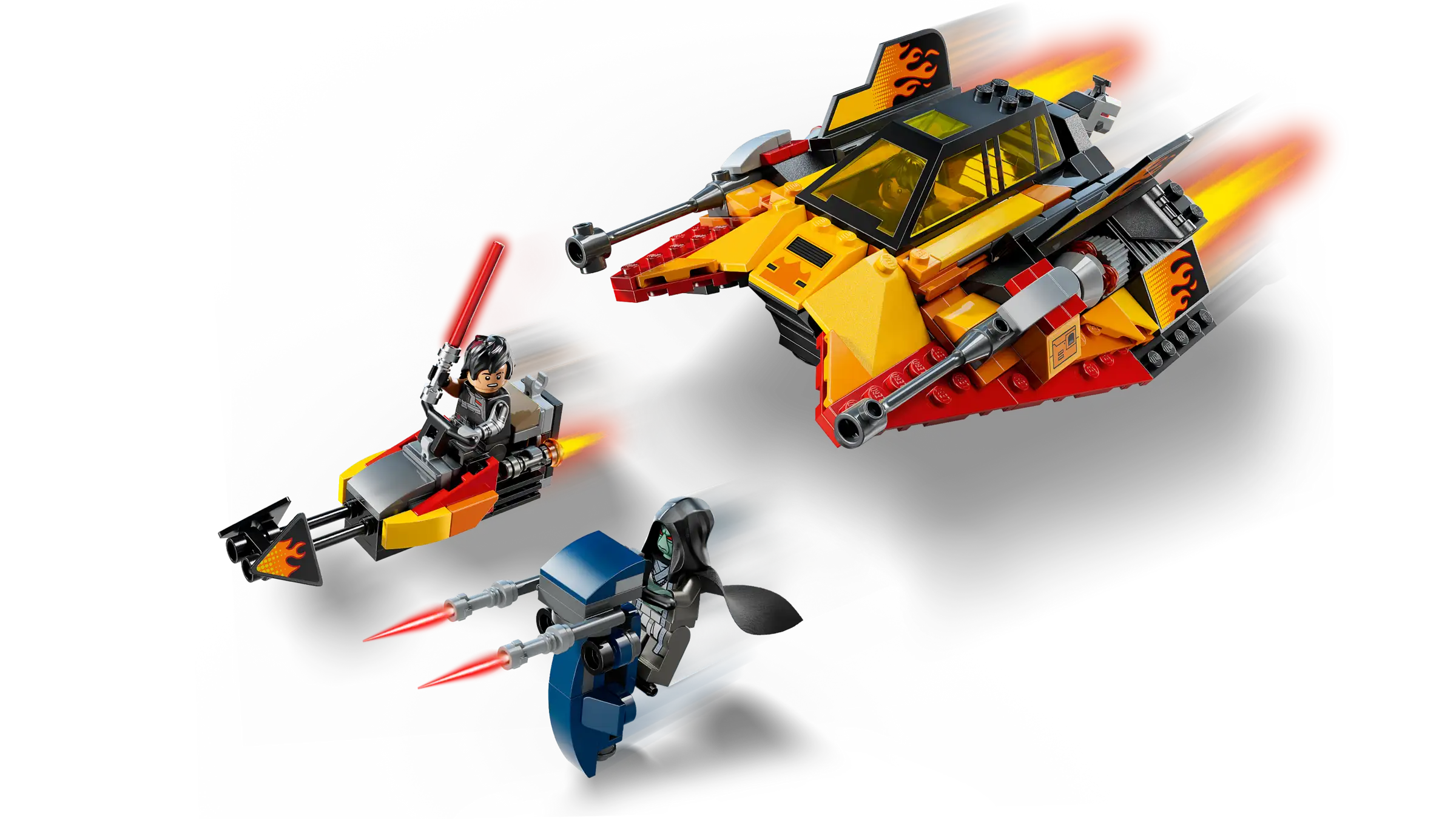 Lego Star Wars 75414 Force Burner Lumikiituri - Image 4