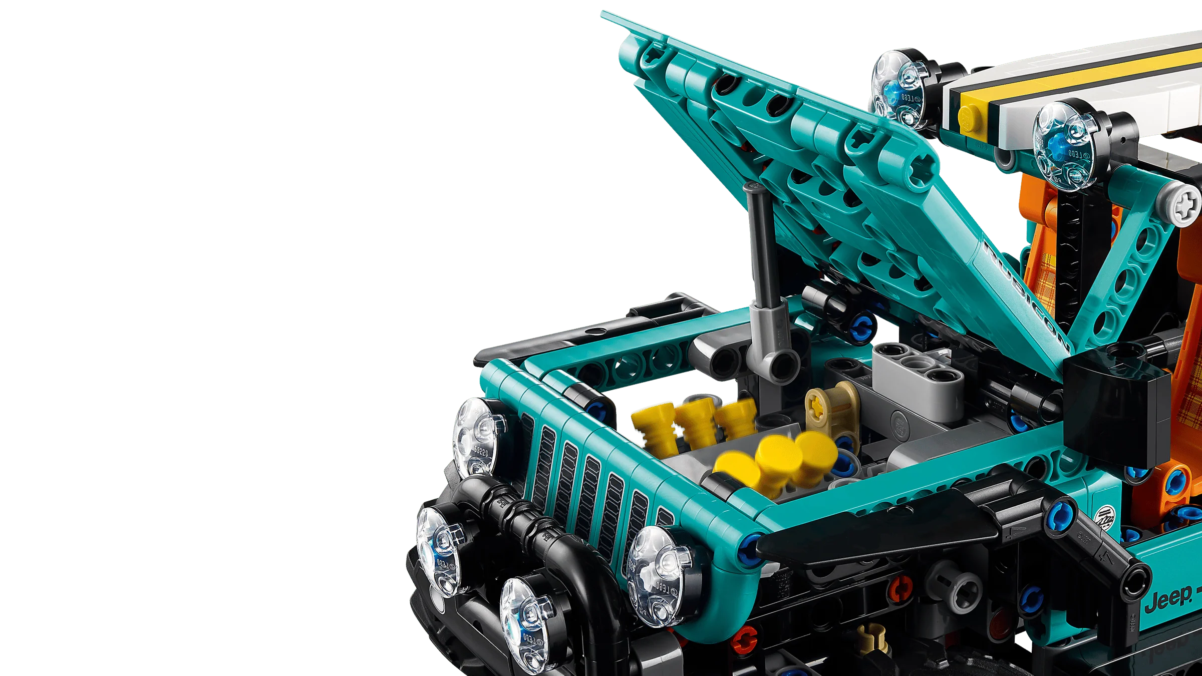 Lego Technic 42227 Jeep Wrangler Rubicon ‑Maasturi - Image 6