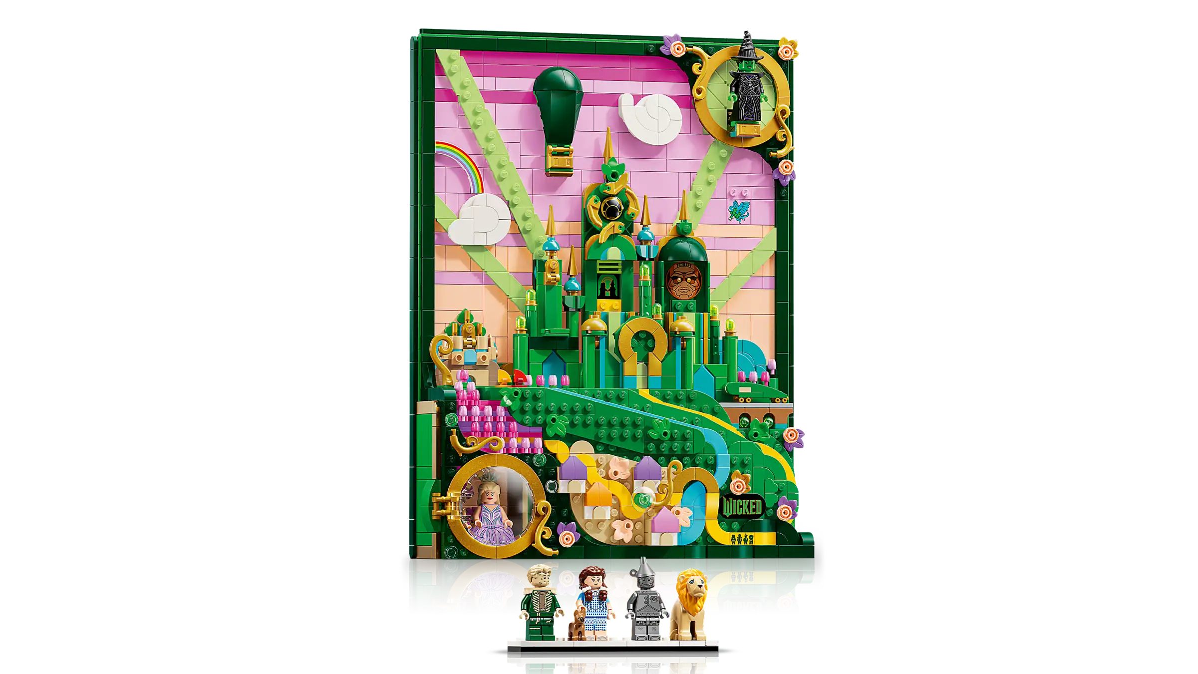 LEGO Wicked 75685 Emerald City ‑Taideteos - Image 2