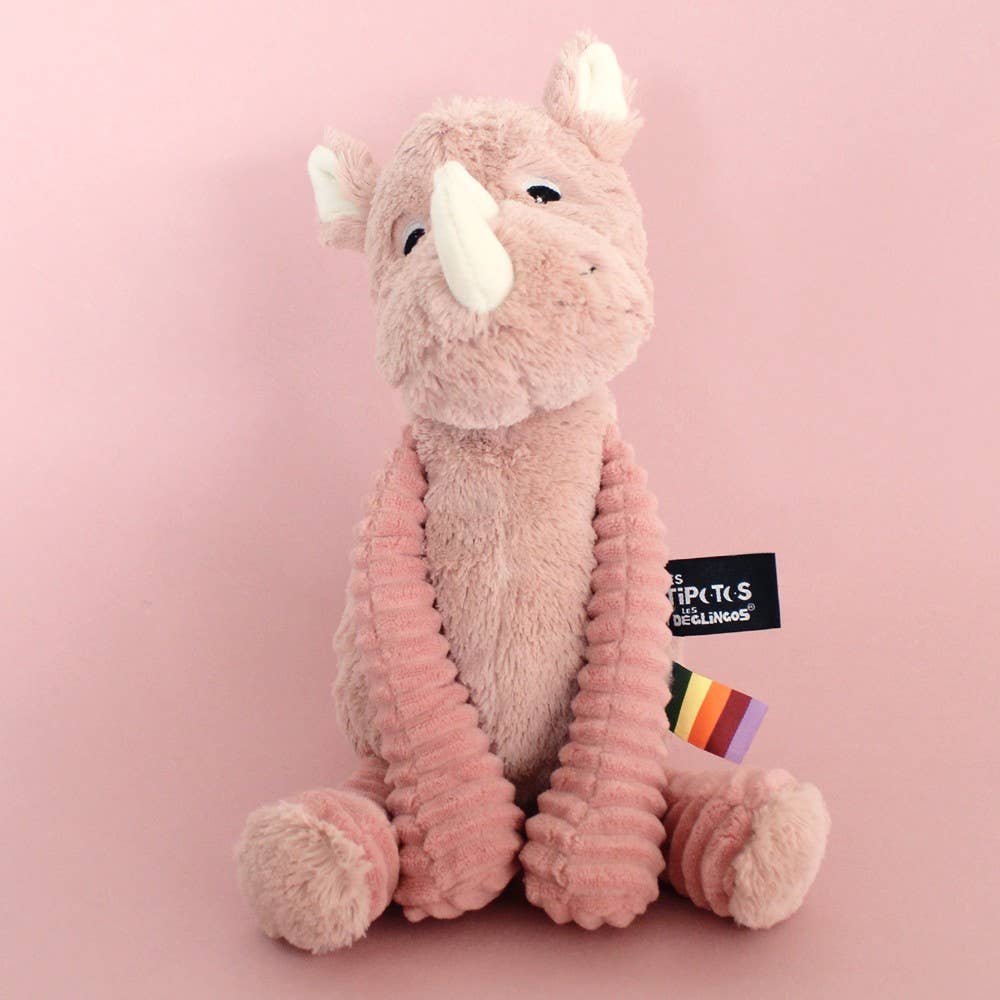Les Ptipotos Plush - Sarvikuono Pehmolelu - Image 3