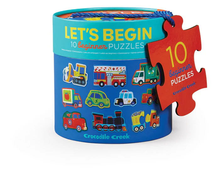 Let's Begin 10x 2 Palan Palapeli Ajoneuvot