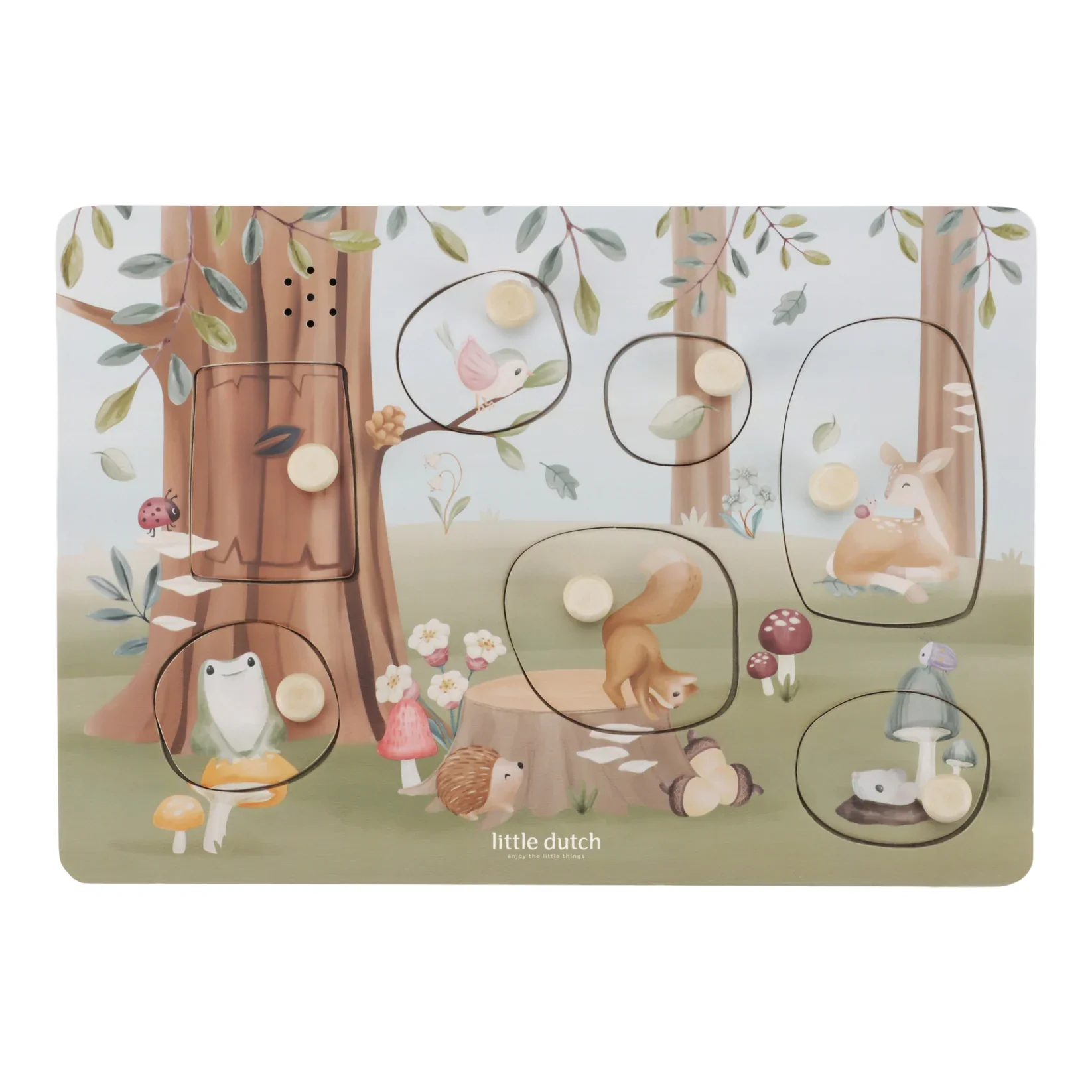 Little Dutch Nuppipalapeli Forest Friends Äänipalapeli - Image 3