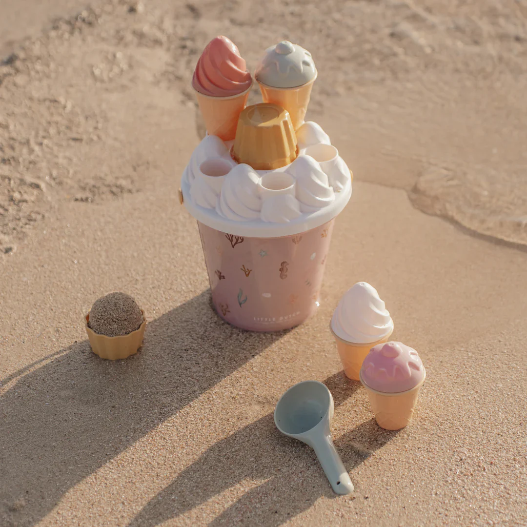 Little Dutch Hiekkalelut Rantasetti Ice Cream Pink - Image 2
