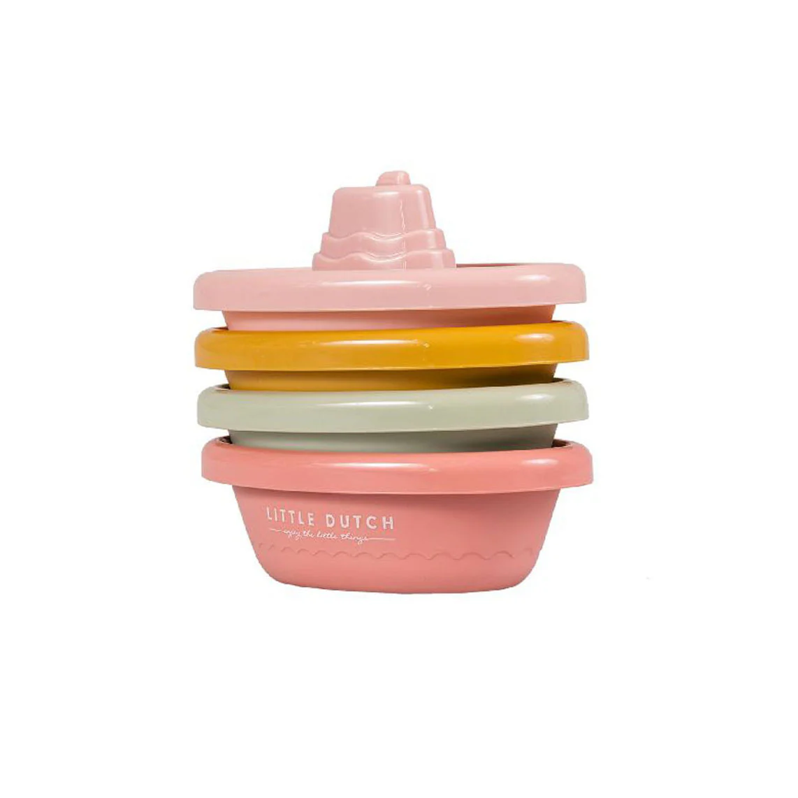 Little Dutch Kylpyveneet 4 kpl Pinkki - Image 3