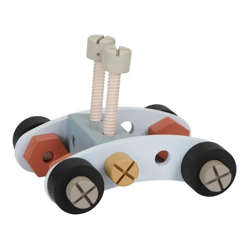 Little Dutch Lasten Työkalut Mini Workbench Puinen Työkalupenkki 26 osaa - Image 6