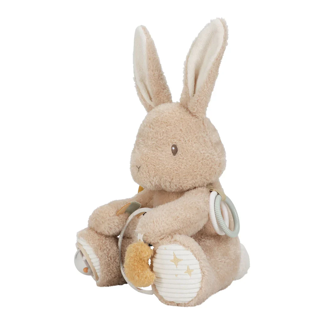 Little Dutch Newborn Naturals Aktiviteettilelu Pupu 26 cm - Image 4