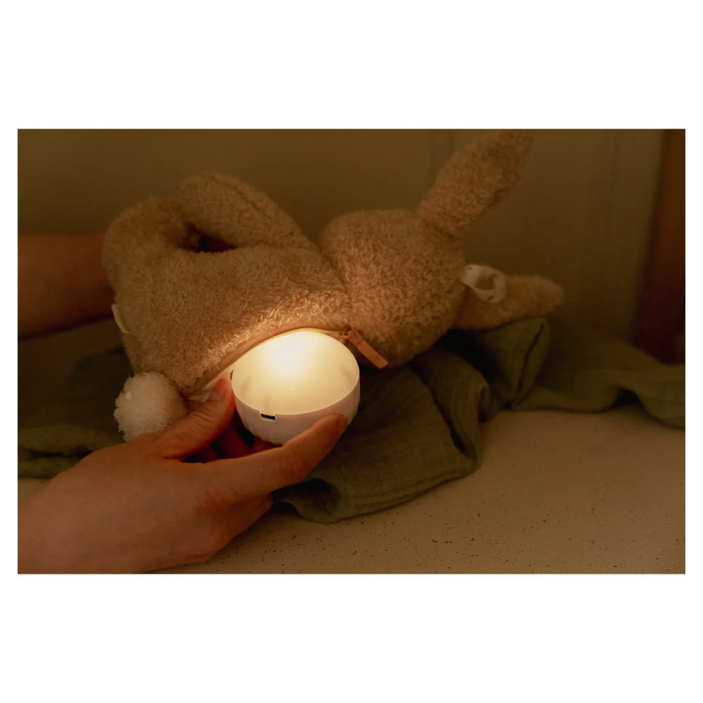 Little Dutch Newborn Naturals Pehmoinen Pupu- Yövalo Musiikilla - Image 4