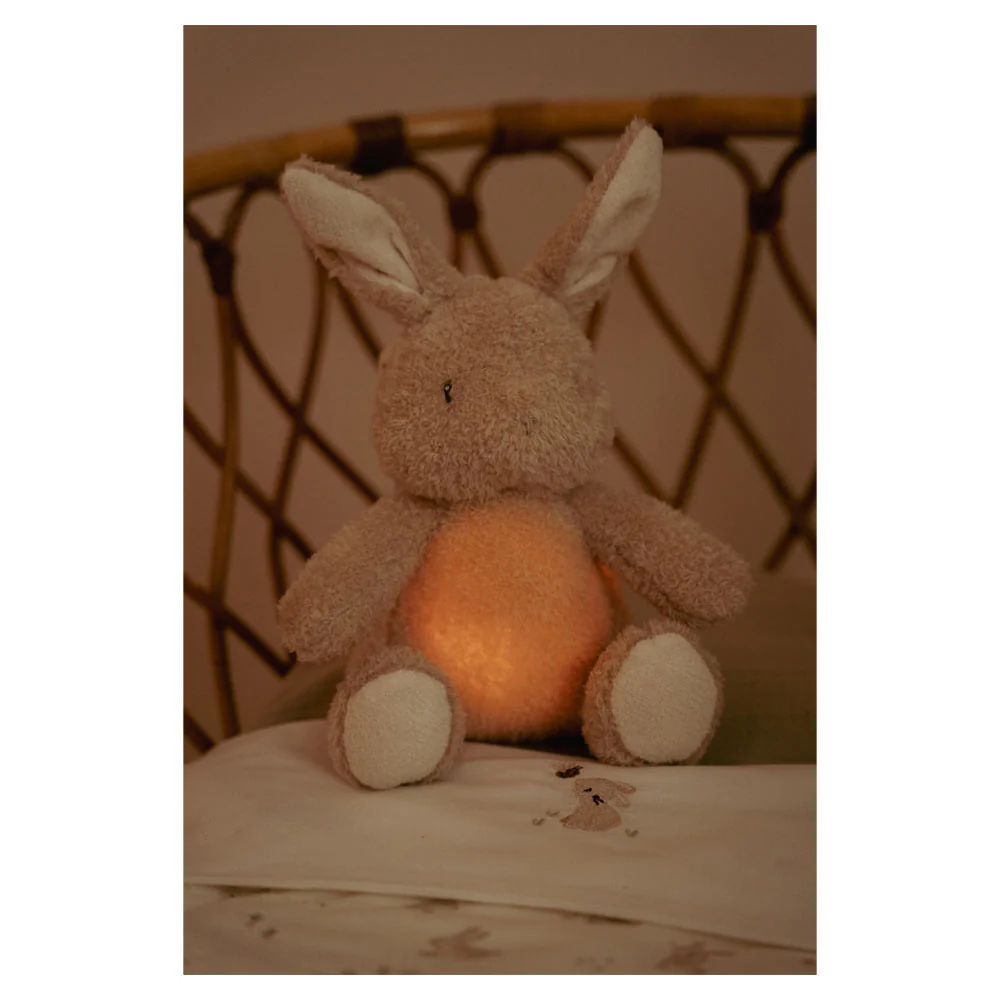 Little Dutch Newborn Naturals Pehmoinen Pupu- Yövalo Musiikilla - Image 5