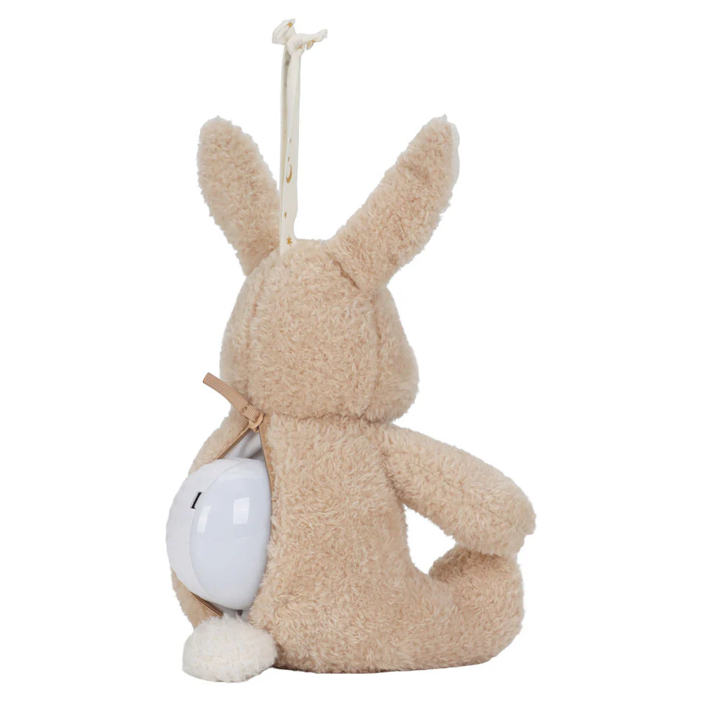 Little Dutch Newborn Naturals Pehmoinen Pupu- Yövalo Musiikilla - Image 6