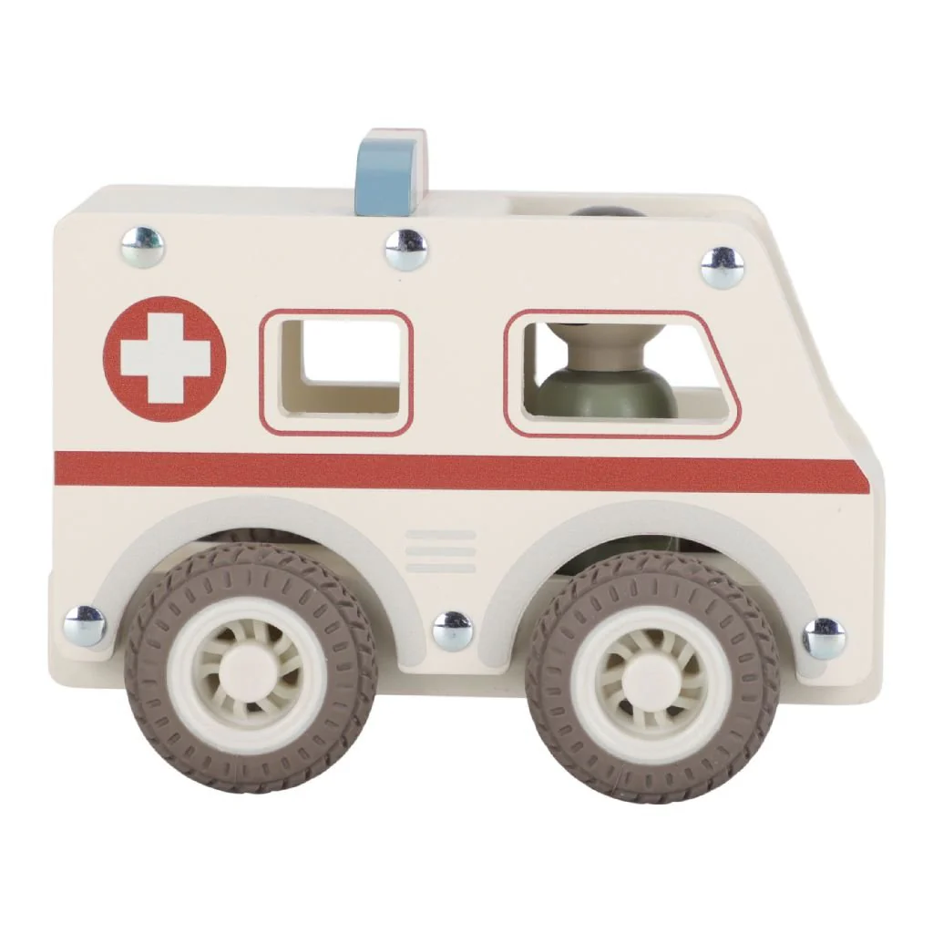 Little Dutch Puinen Ambulanssi Hahmolla - Image 3