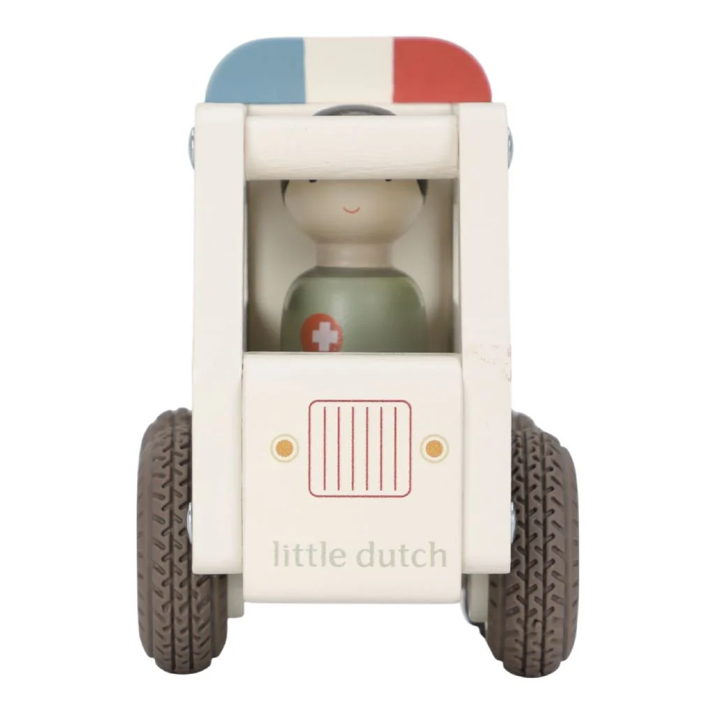 Little Dutch Puinen Ambulanssi Hahmolla - Image 4