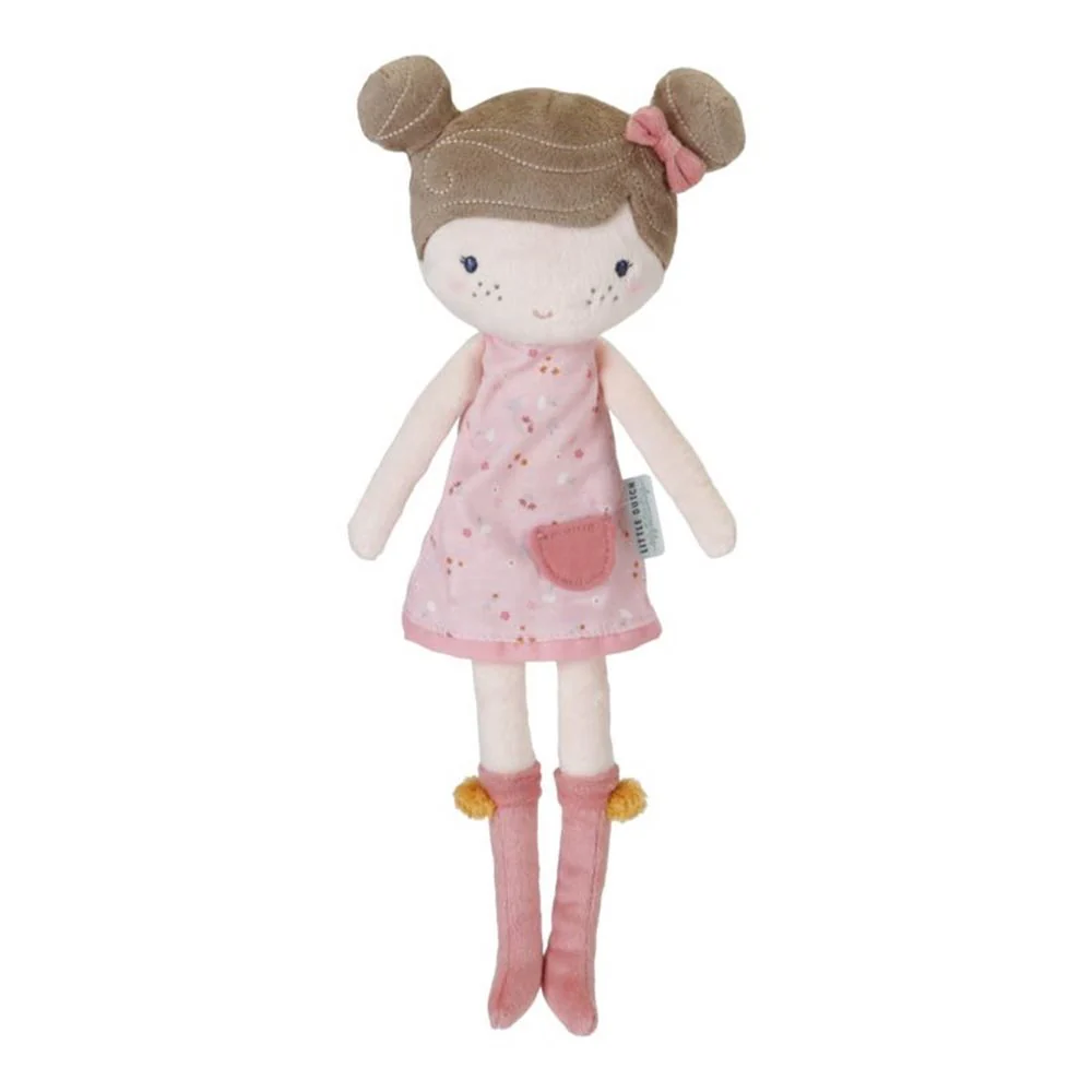 Little Dutch Rosa Pehmeä Tyttönukke "Mollamaija" 50cm - Image 3