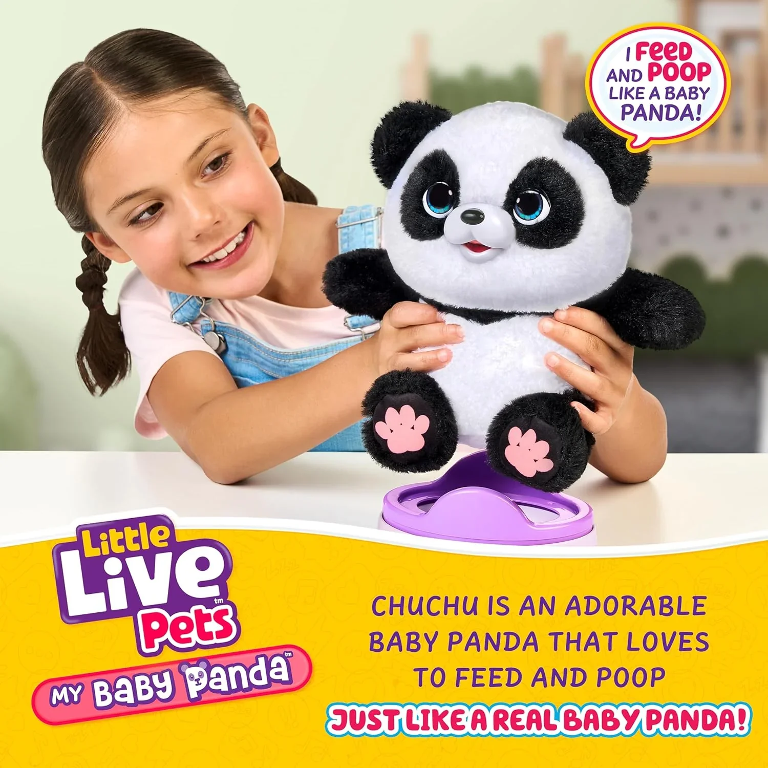 Little Live Pets My Baby Panda Interaktiivinen Panda - Image 3