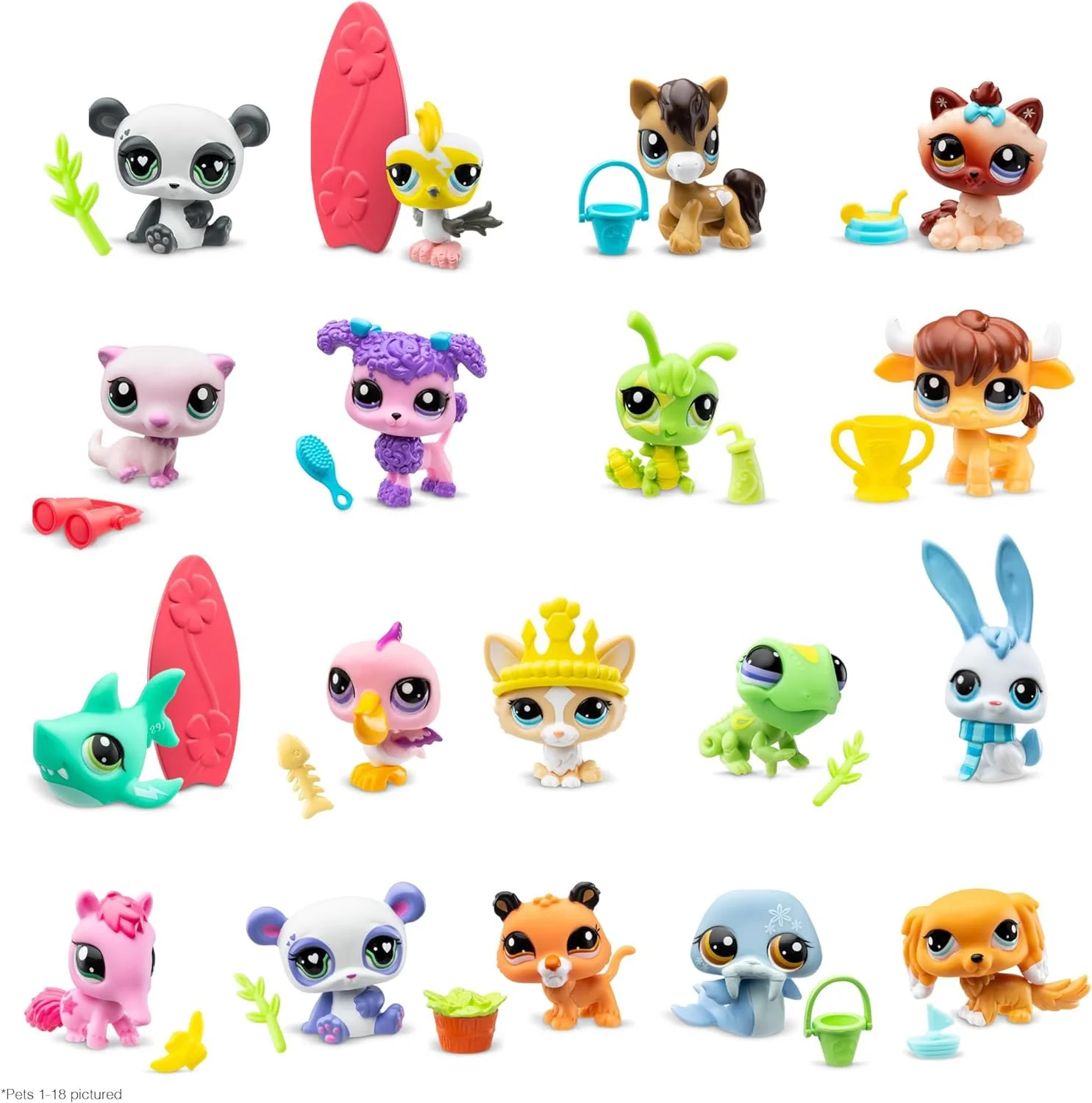 Littlest PetShop 1kpl Hahmopakkaus Hai G7 #14 - Image 2