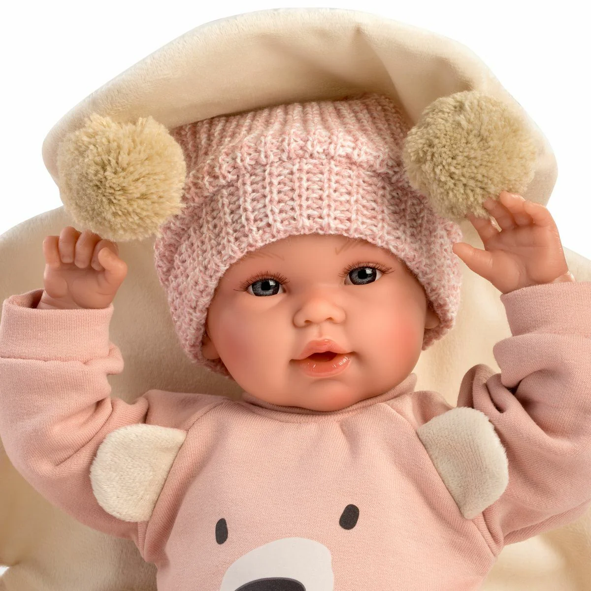 Llorens Nukke Rosa 36cm Pehmeävartaloinen - Image 2