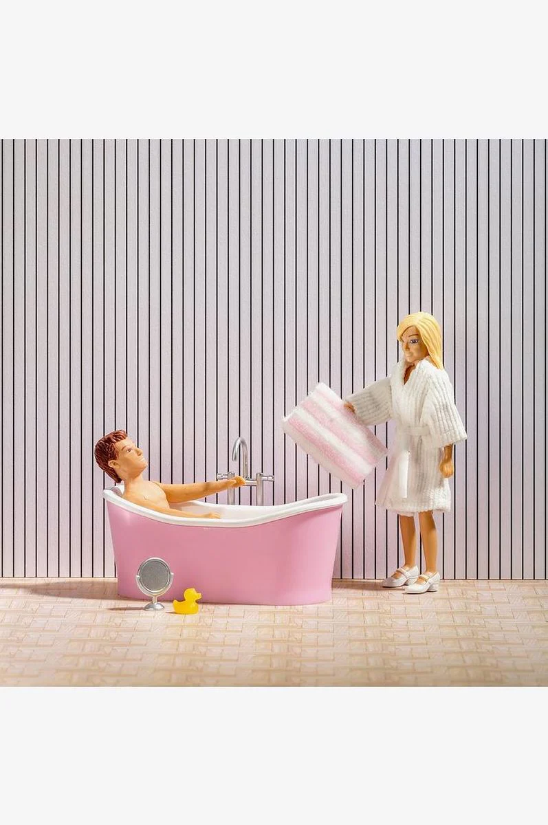 Lundby Kylpyamme, Kylpytakki, Peili ja Ankka - Image 2