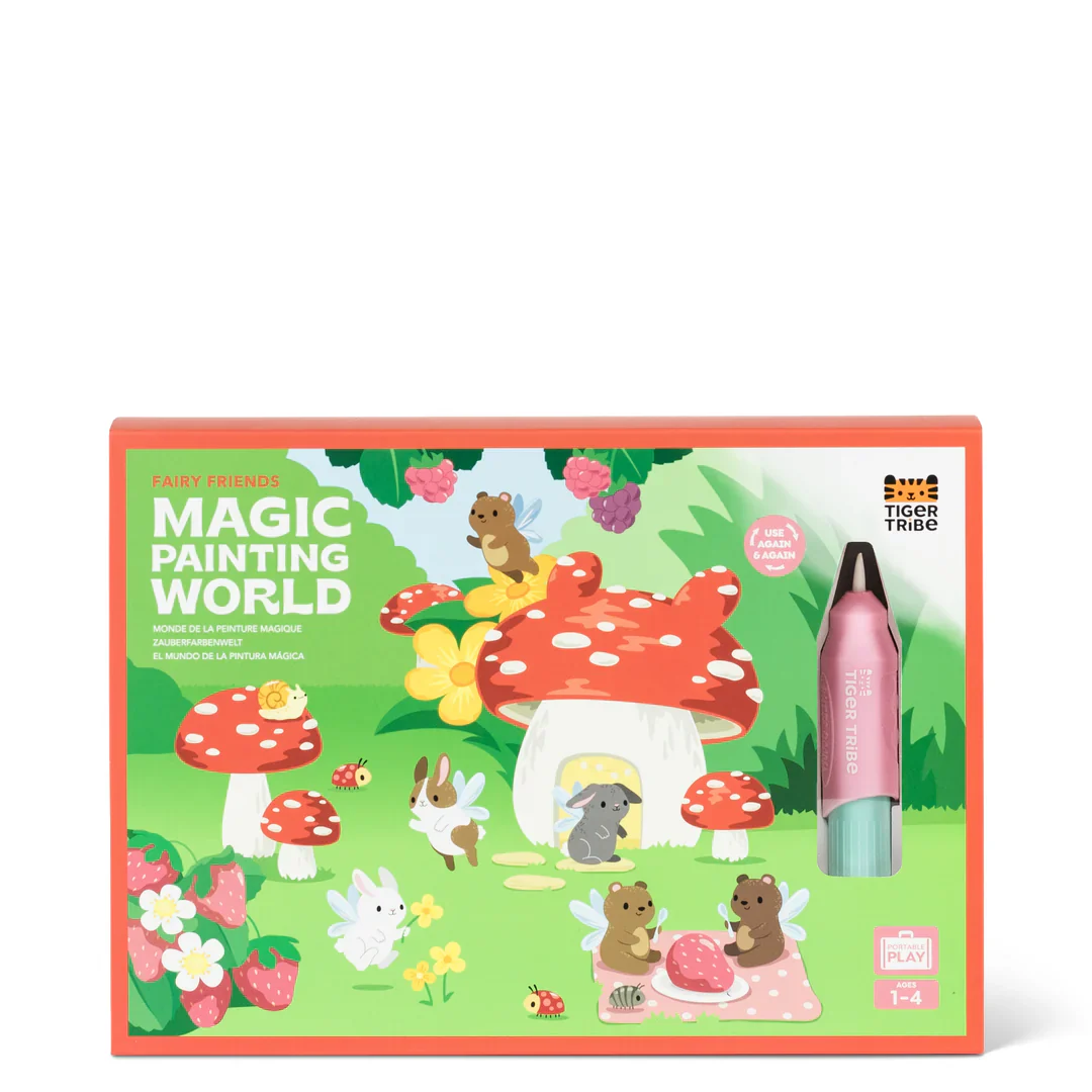 Magic Painting World Vedellä Värjättävät Kuvat- Fairy Friends