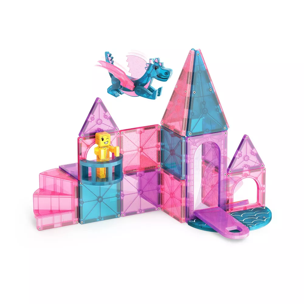 Magna-Tiles Magneettirakennussarja Castle 25 Osaa - Image 3