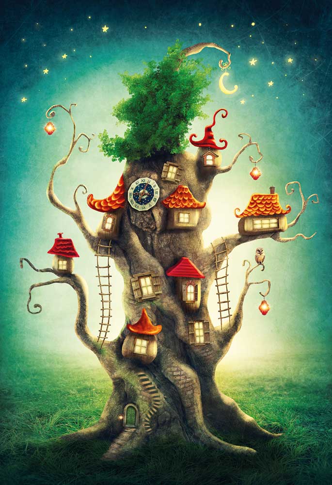Magnolia Puzzles 1000 Palan Palapeli Magic Tree House - Image 2