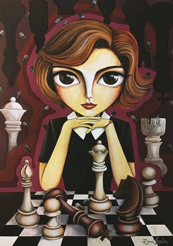 Magnolia Puzzles 1000 Palan Palapeli Womans Gambit - Image 2