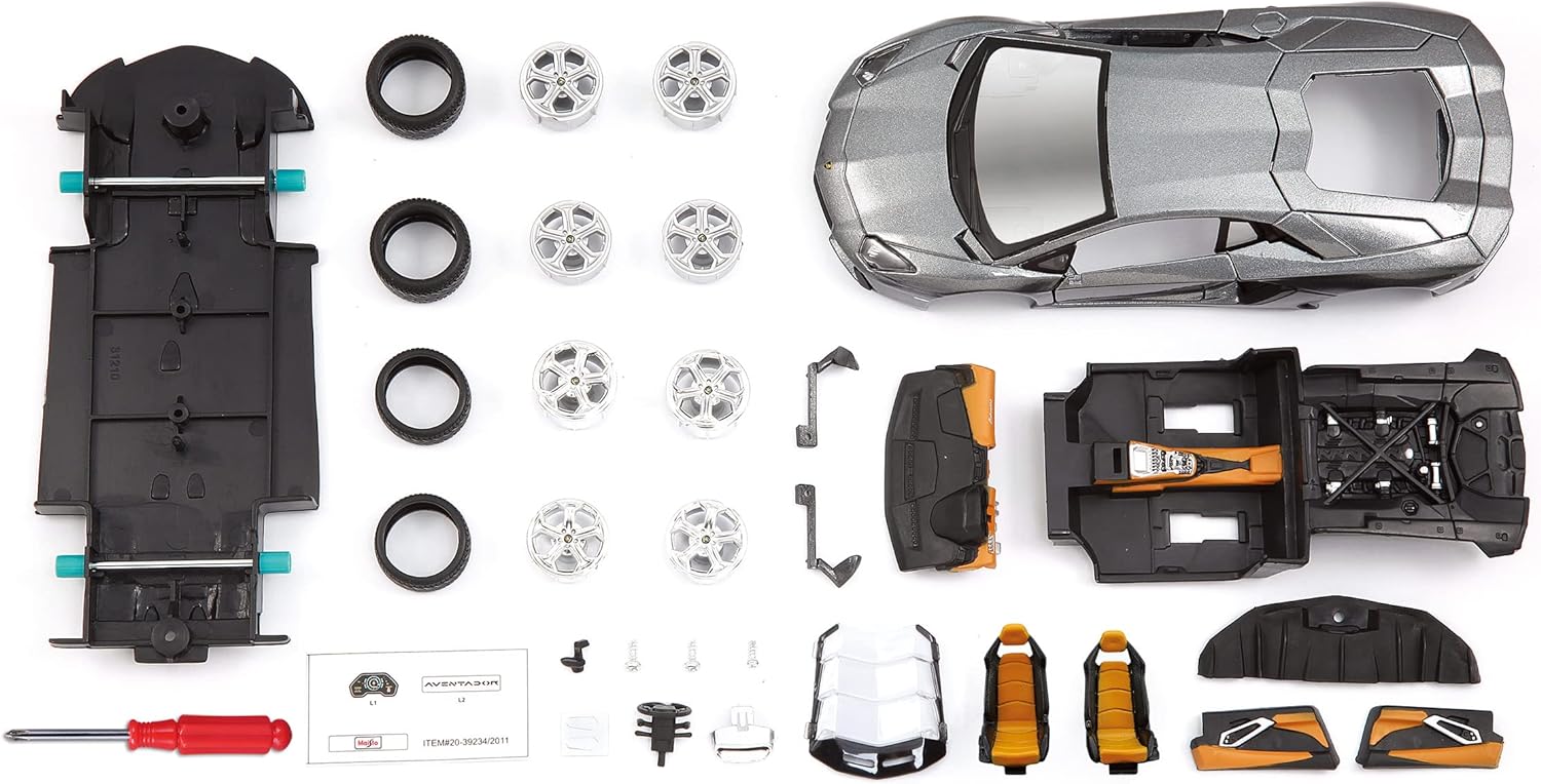 Maisto Auton Rakennussetti Lamborghini Aventador Coupe - Image 3