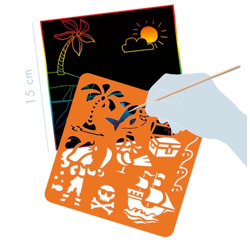 Mandarine Graffy Scratch Raaputusaskartelu Merirosvot - Image 2