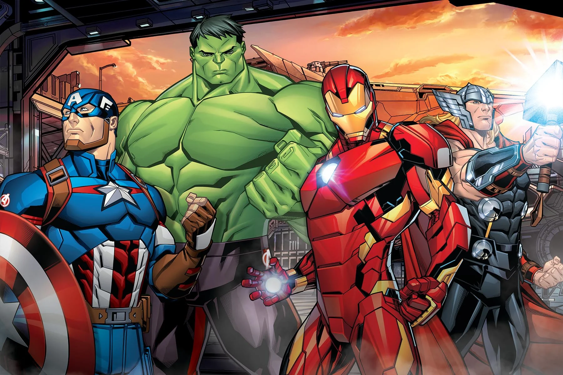 Marvel Avengers 2D/3D 200 Palan Kaksipuolinen Palapeli - Image 2