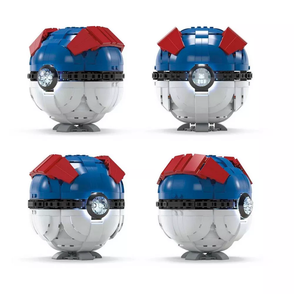 Mega Construx Jumbo Rakennettava Pokemonpallo 299 Osaa - Image 4