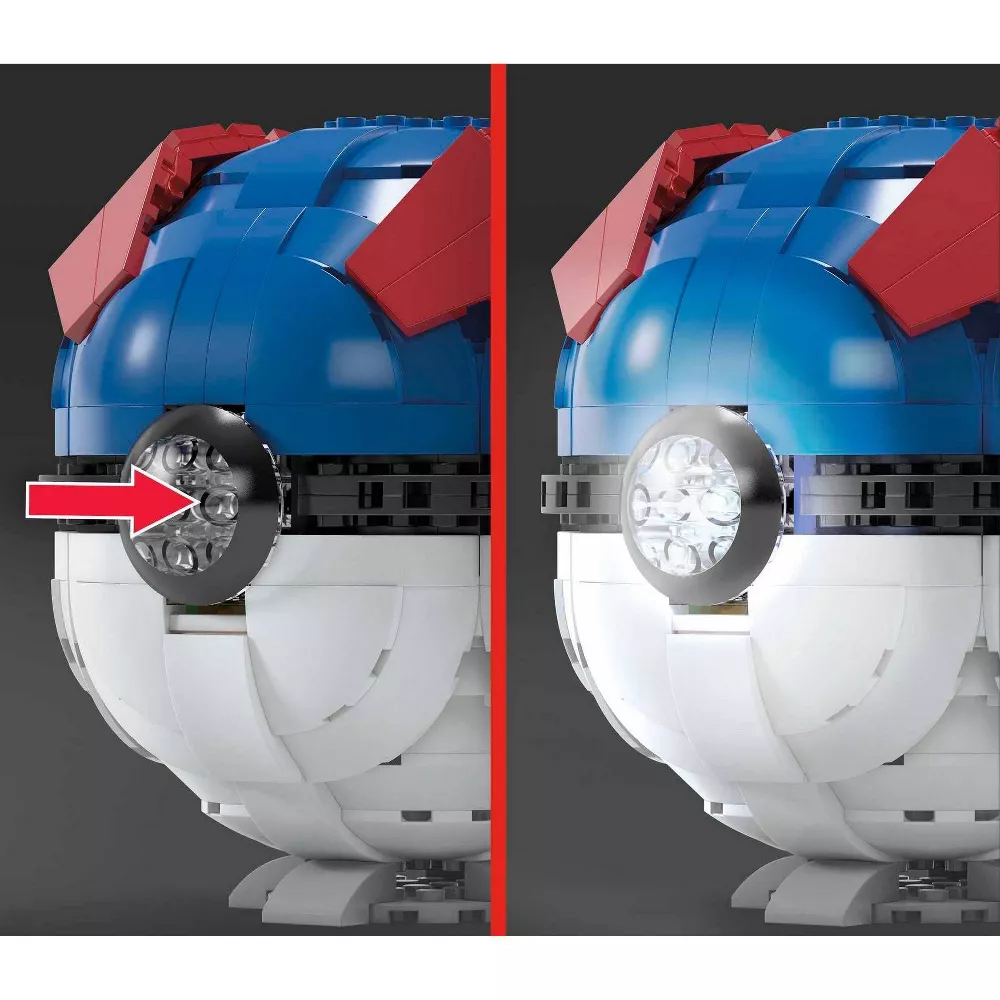 Mega Construx Jumbo Rakennettava Pokemonpallo 299 Osaa - Image 5