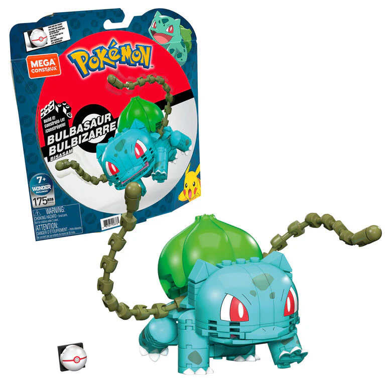 Mega Construx Pokemon Bulbasaur Rakennussarja