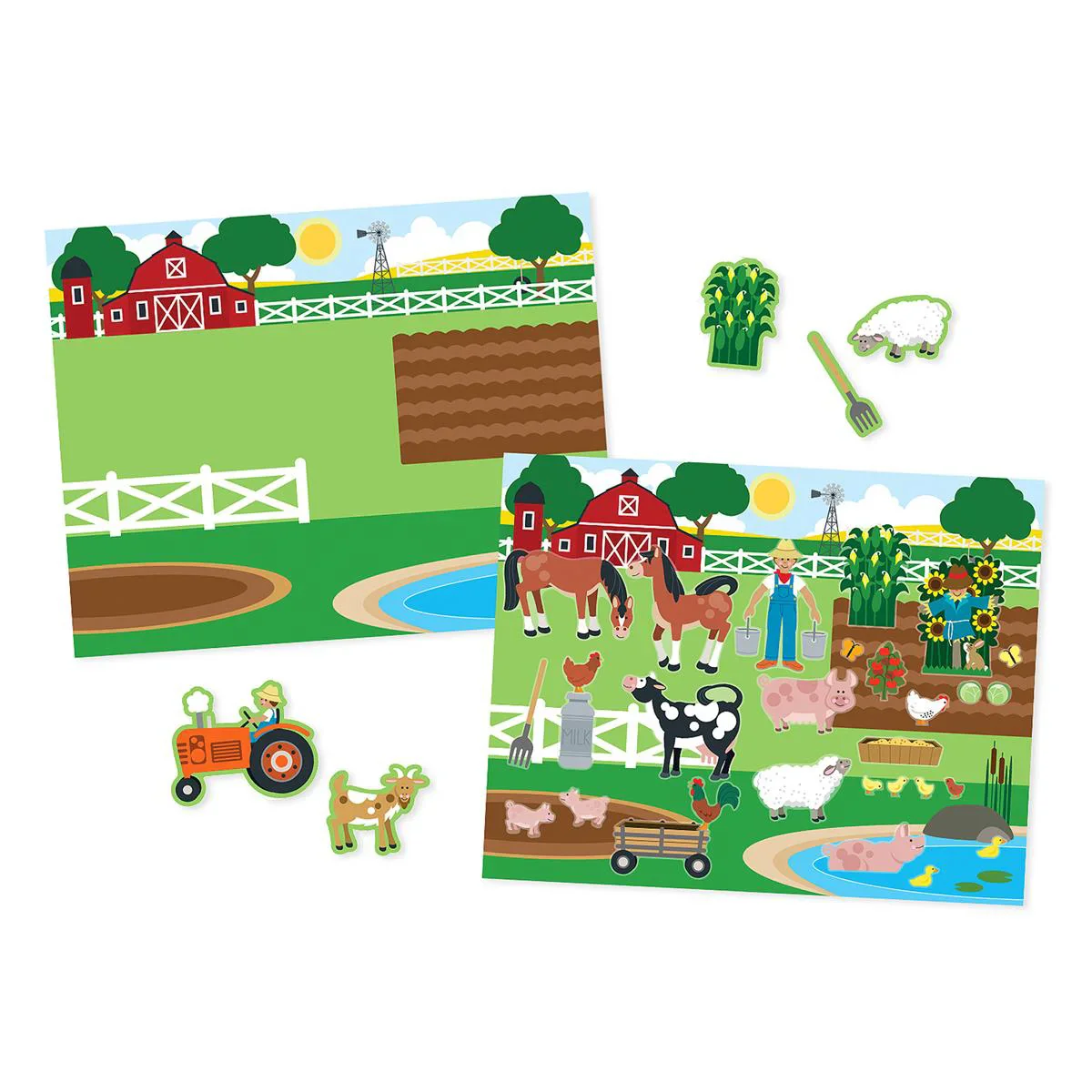Melissa & Doug Eläinten Elinympäristö Tarrasetti/Tarratarina - Image 3