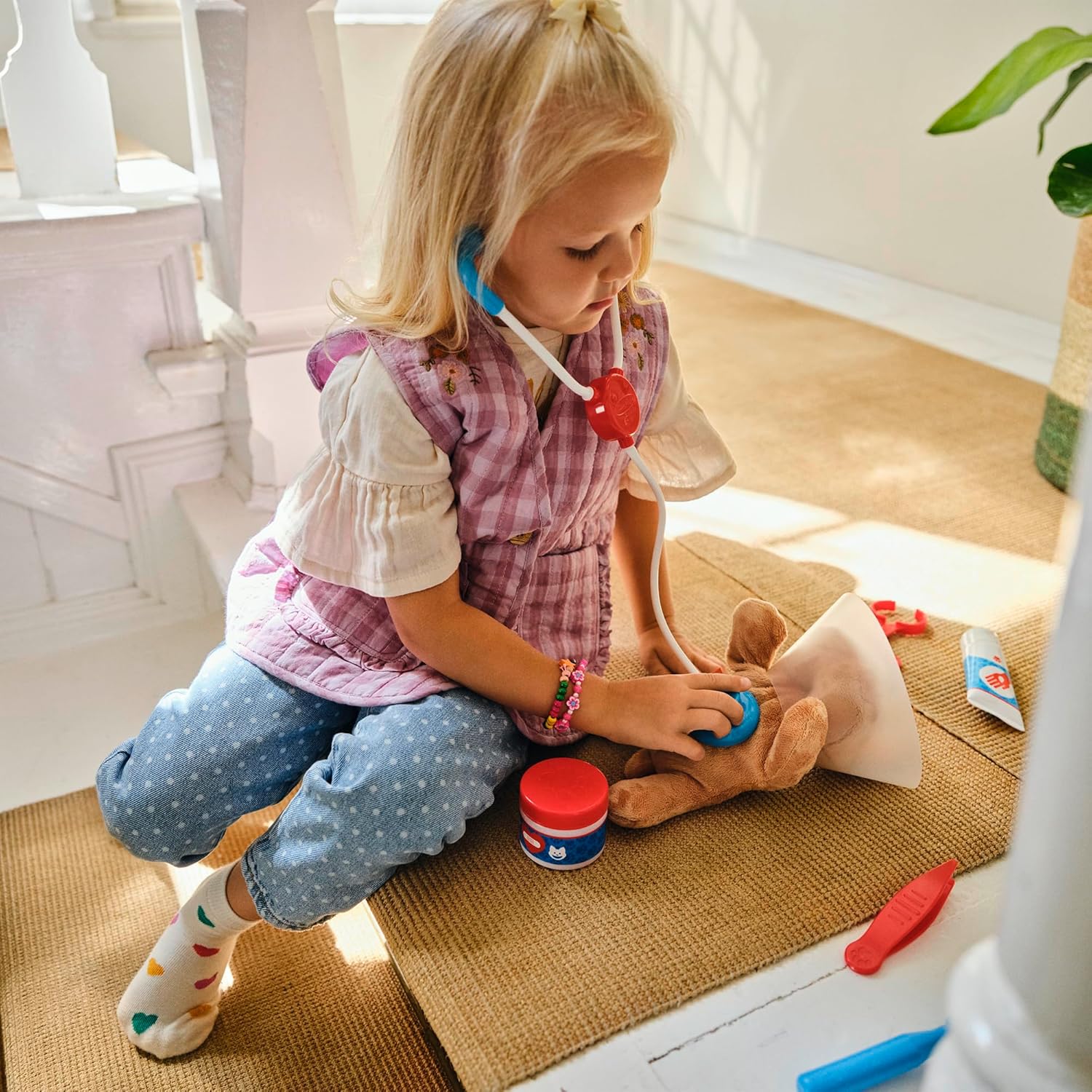 Melissa & Doug Examine and Treat Eläinlääkärisetti - Image 3