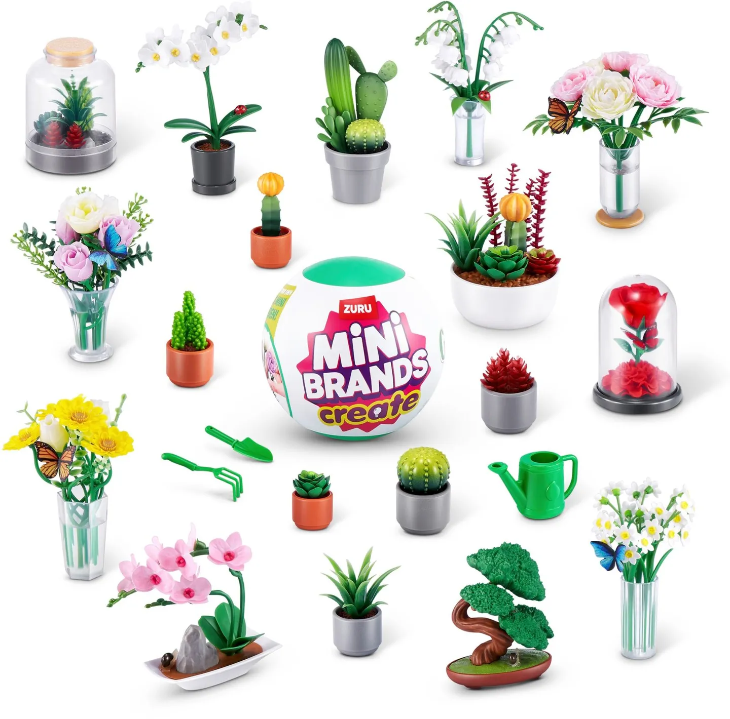 Mini Brands Create Garden, Yllätyspallo Tee Oma Kasvi - Image 4
