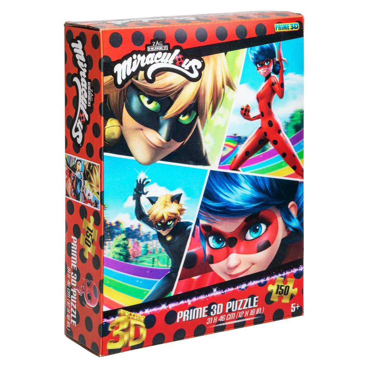 Miraculous 3D 150 Palan Palapeli