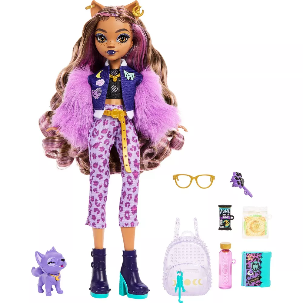 Monster High Clawdeen Wolf ja Tarvikkeita - Image 3