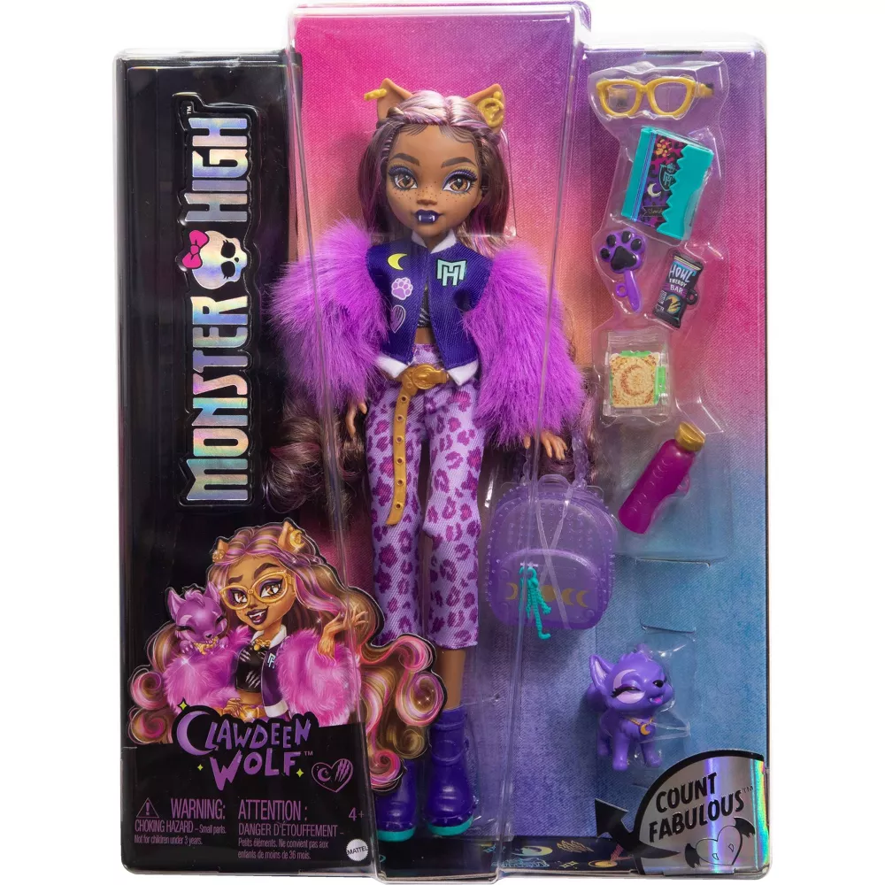 Monster High Clawdeen Wolf ja Tarvikkeita - Image 6