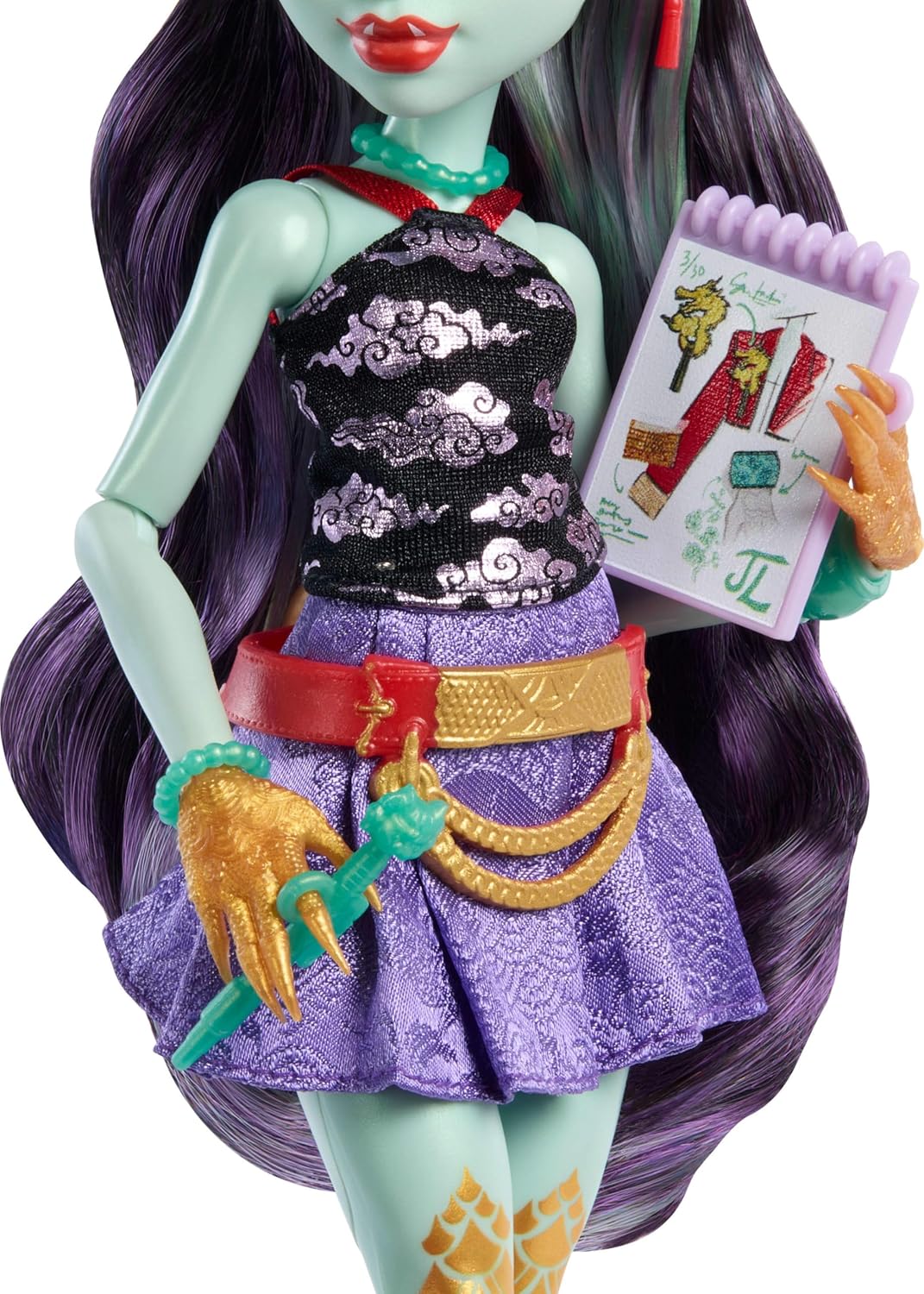 Monster High Jinafire Long ja Tarvikkeita - Image 6