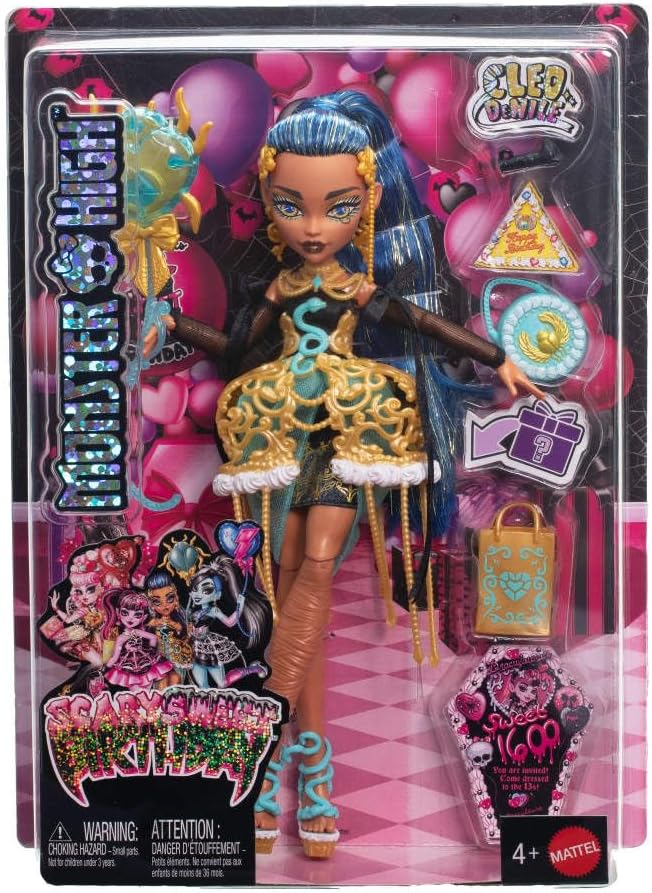 Monster High Scary Sweet Birthday Cleo De Nile Nukke - Image 5
