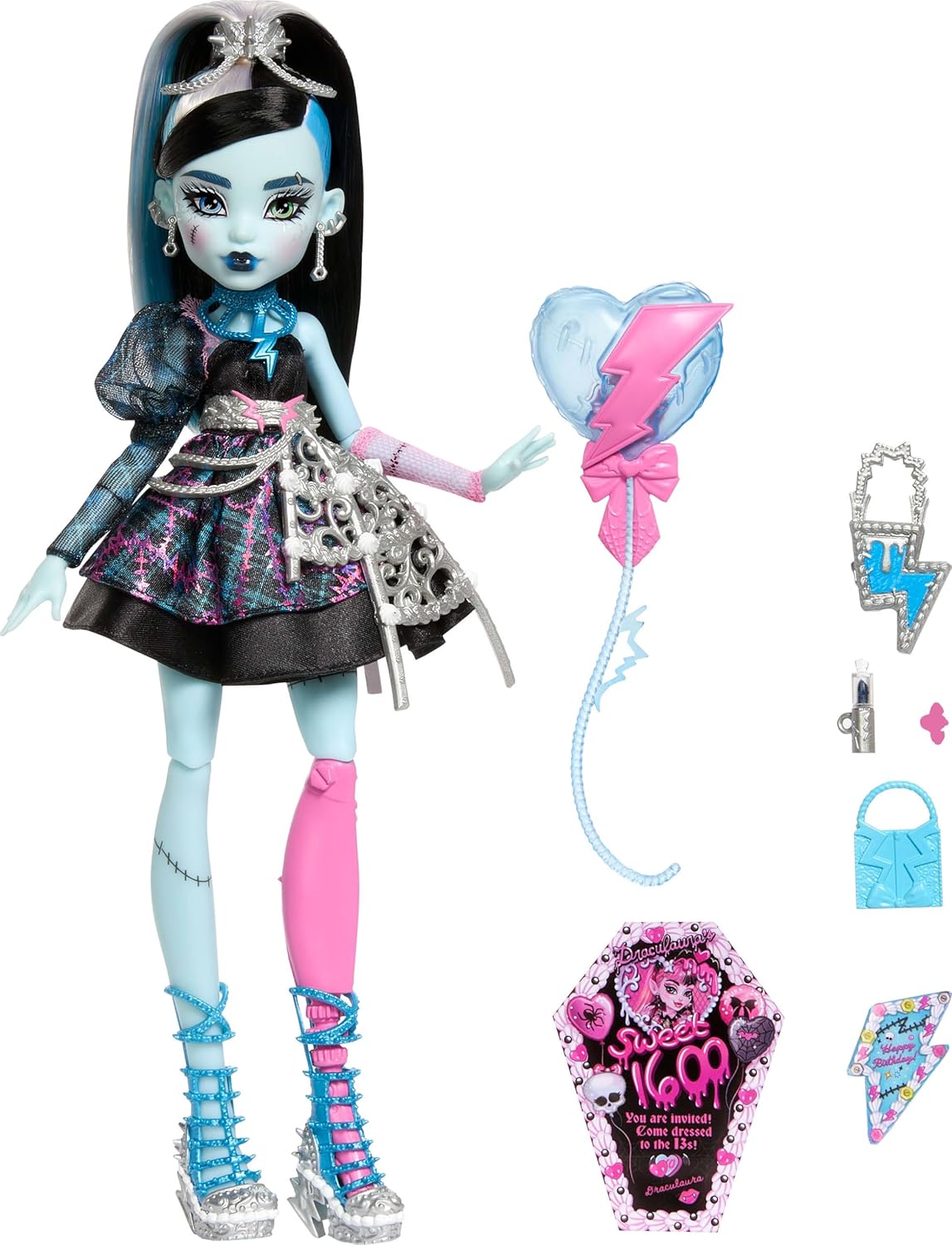 Monster High Scary Sweet Birthday Frankie Stein Nukke - Image 3