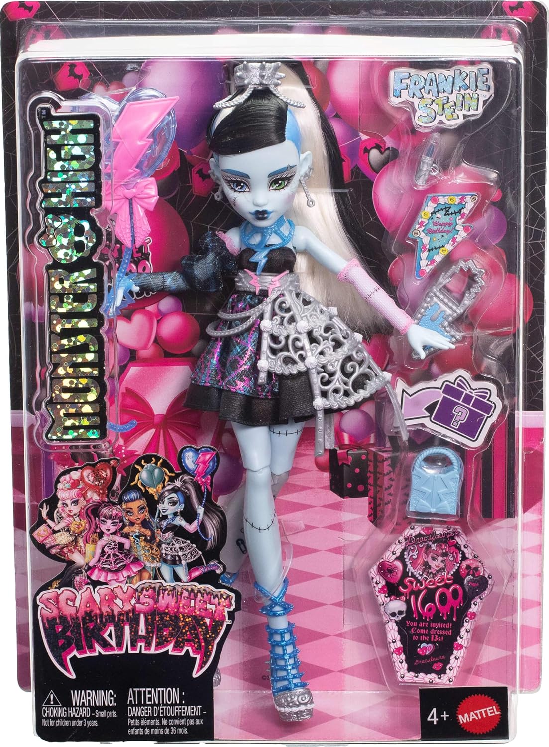 Monster High Scary Sweet Birthday Frankie Stein Nukke - Image 6