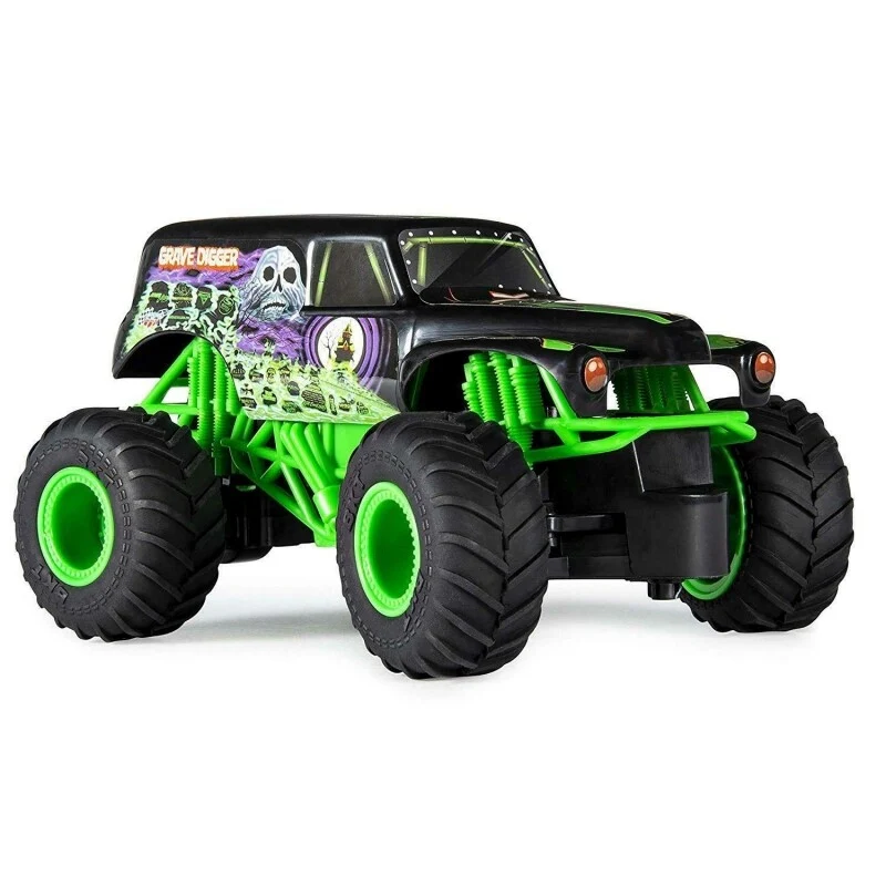 Monster Jam 1:24 Grave Digger Radio-ohjattava Auto - Image 3