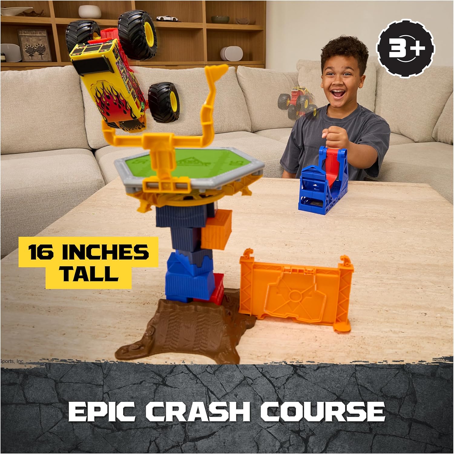 Monster Jam Smash & Bash Crash Course Autorata - Image 2