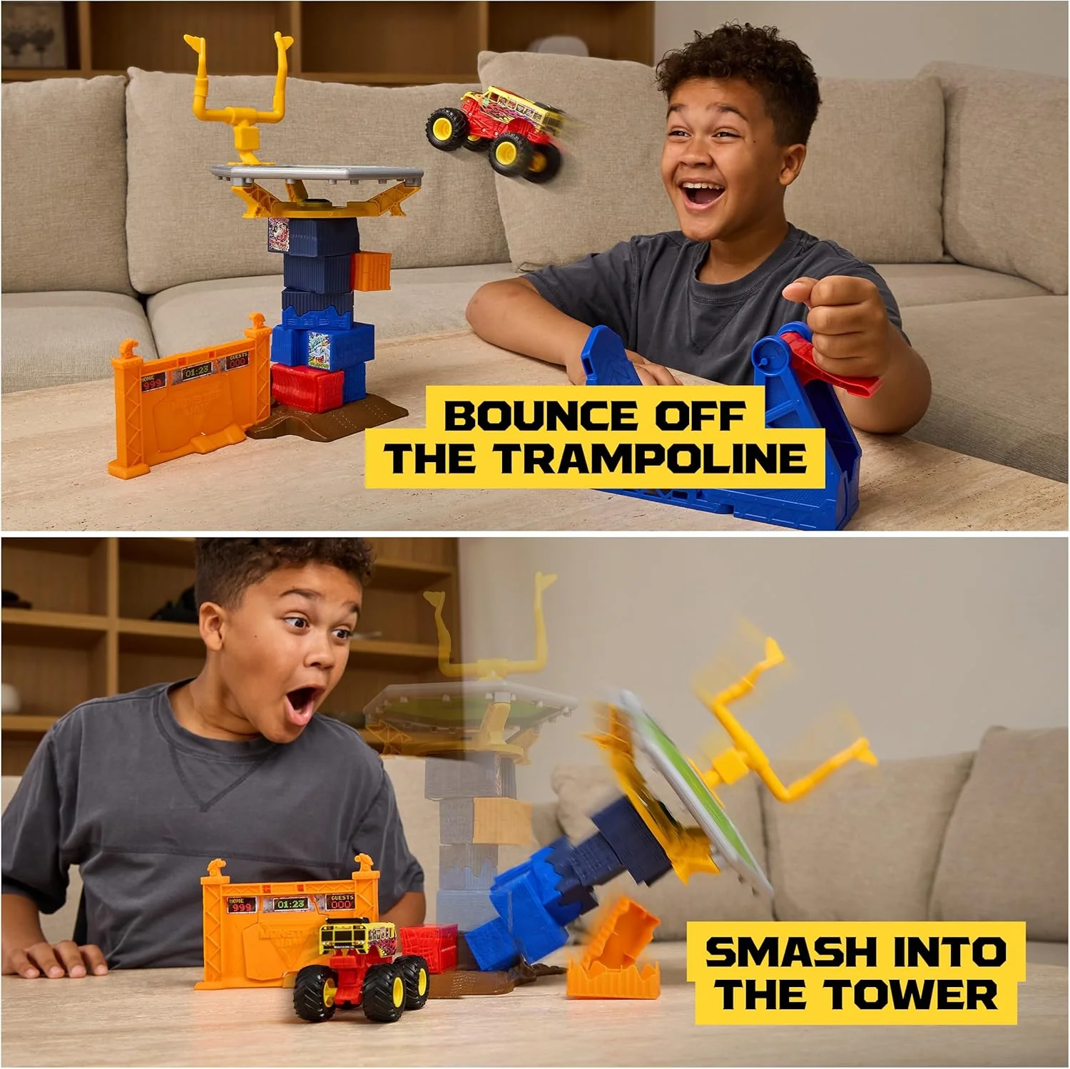 Monster Jam Smash & Bash Crash Course Autorata - Image 3