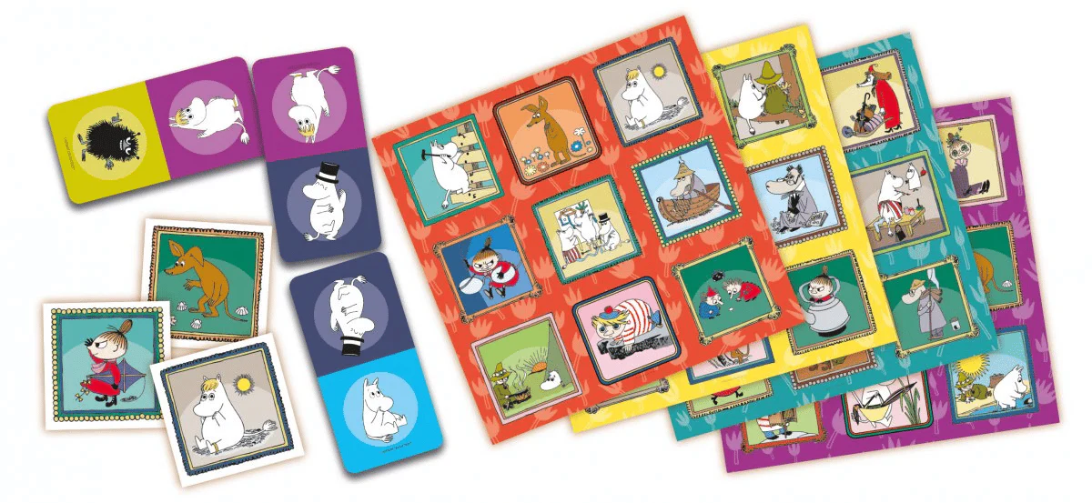 Moomin 3-in-1 (Lotto, Domino ja Memo) - Image 2