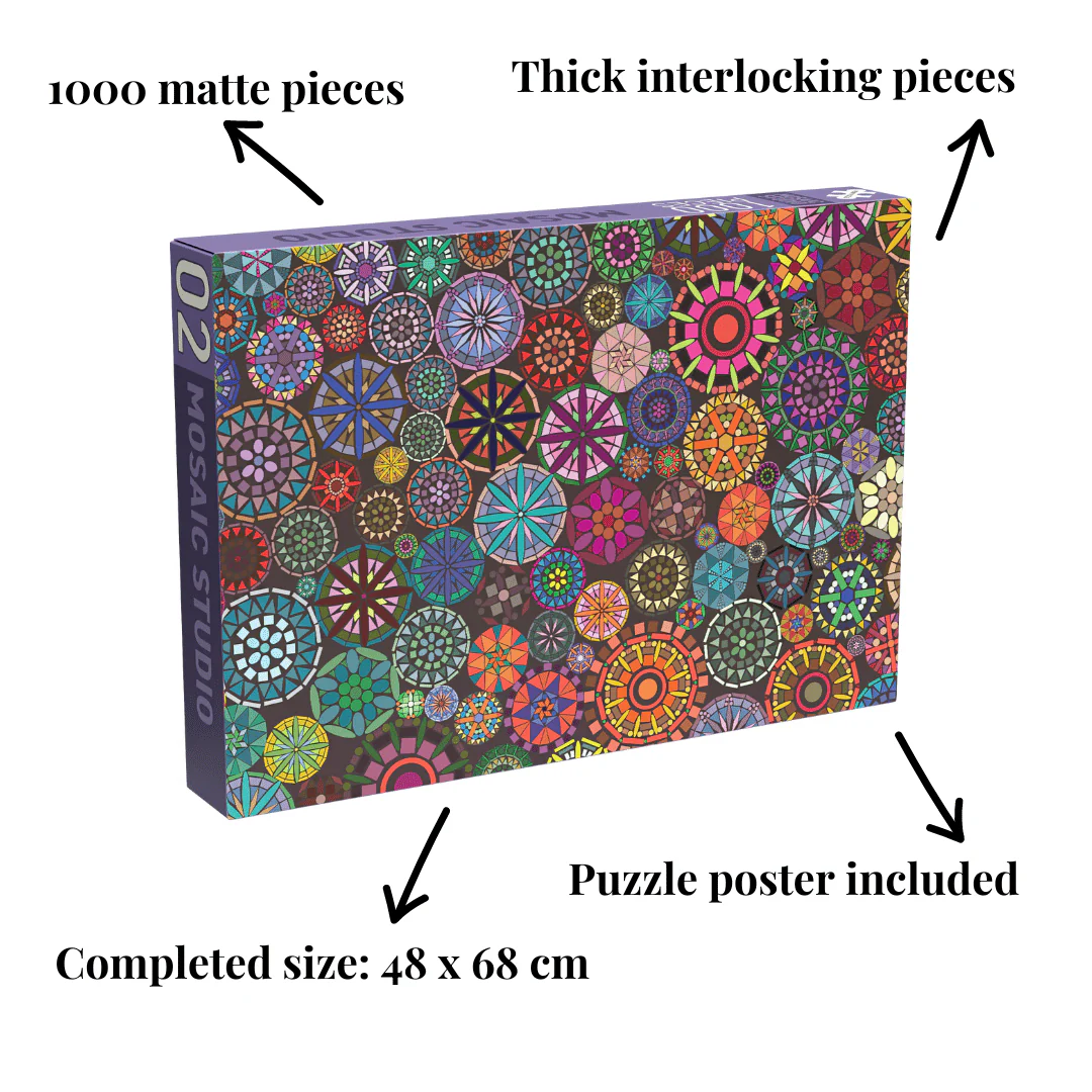 Penny Puzzle Mosaic Studio 1000 Palan Palapeli - Image 2