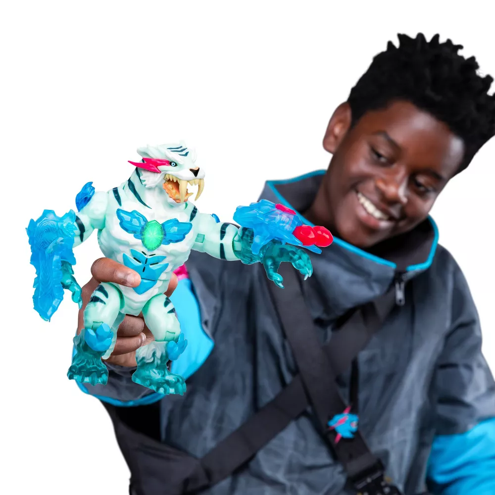 Mr Beast LAB Mutators Cryo Lab Collector Figure Valoilla ja Äänillä - Image 3
