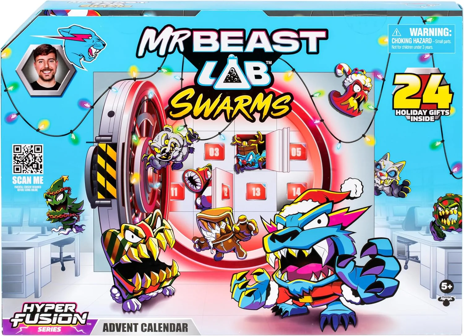 MrBeast Lab Swarms Joulukalenteri 2025