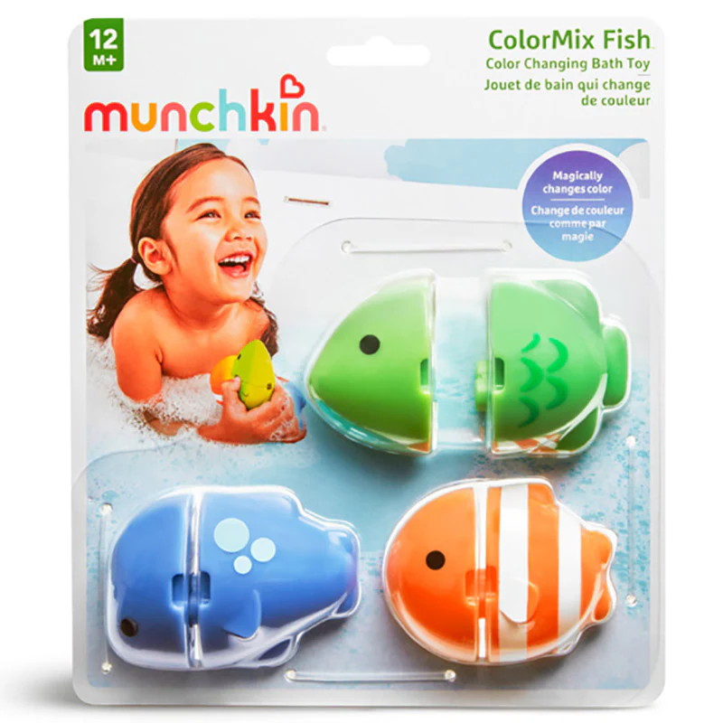 Munchkin Kylpylelu Väriä Vaihtavat Yhdisteltävät Kalat - Image 5
