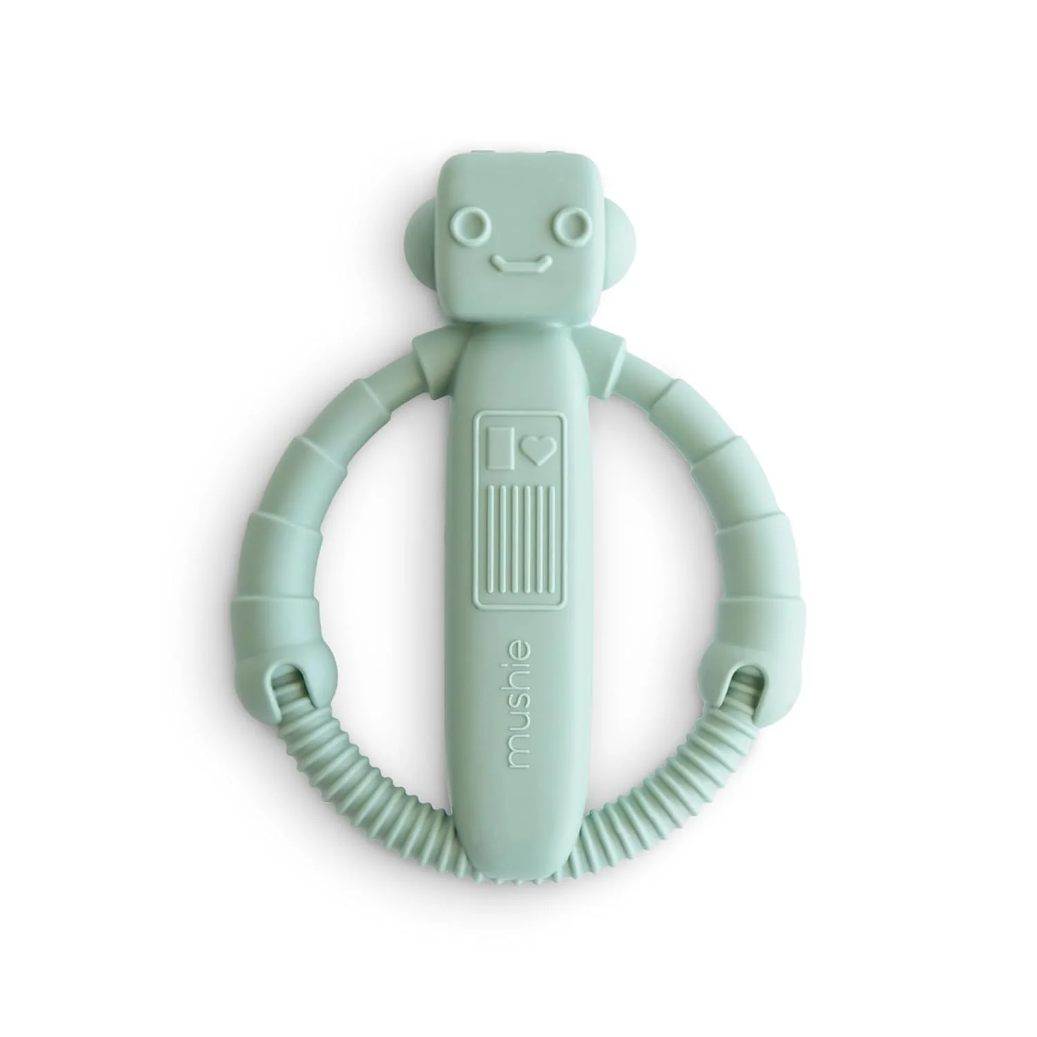 Mushie Robot Rattle Teether Robotti Purulelu